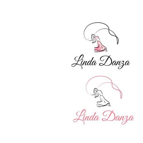 Logo concept for an oriental dance studio