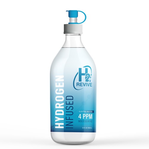 Label Design Concept For H2 REVIVE