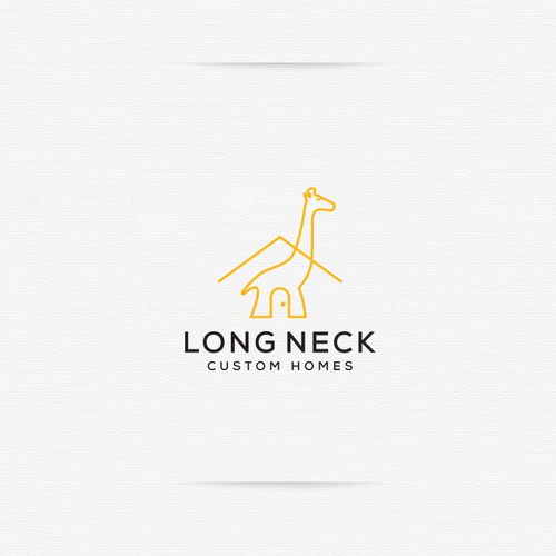 Long Neck Logo Design