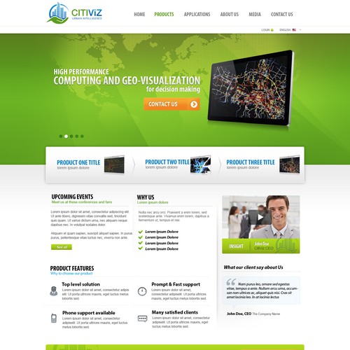 New Website Design for Citiviz - Creators of Urban Intelligence