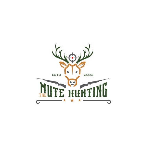 Vintage Hunting Logo Design