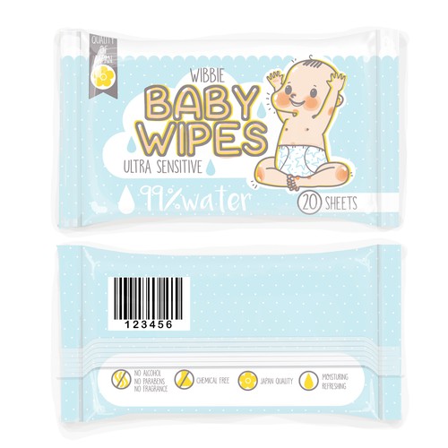 wibbie baby wipes