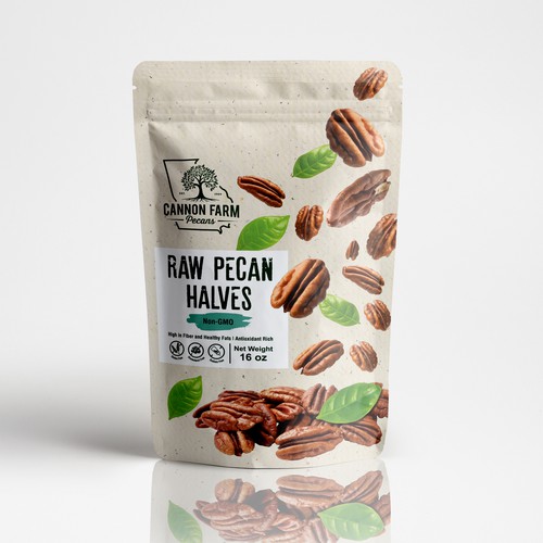 Raw Pecan Halves