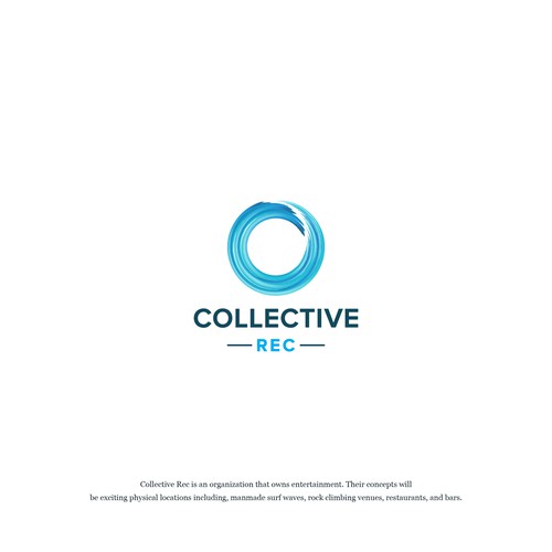 Surf Logo for Collective Rec