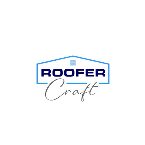Logo for a Roofing Company