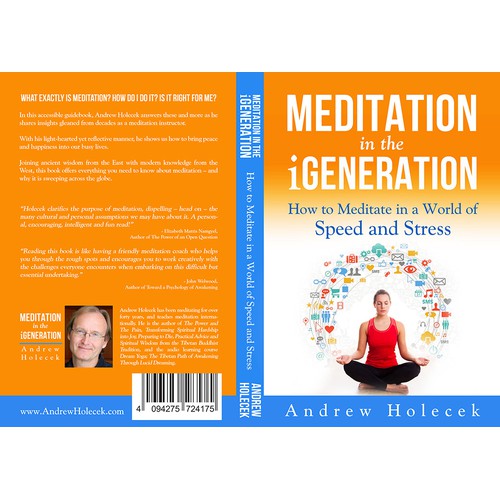 Book cover for meditation book