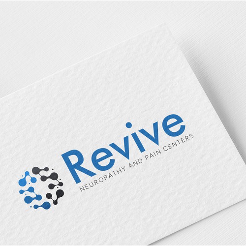 Revive neuropathy & pain Centers Logo Design