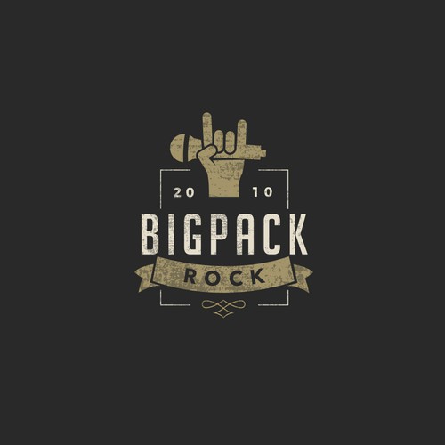 BigPack - Rock Logo Design