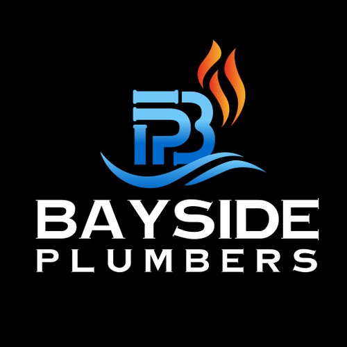 Bold logo for plumbing business