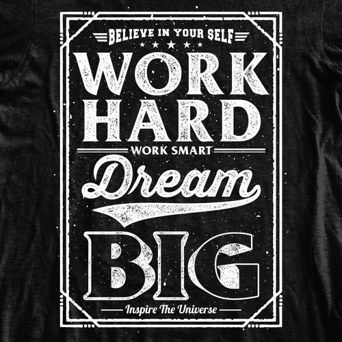 Motivational t-shirt