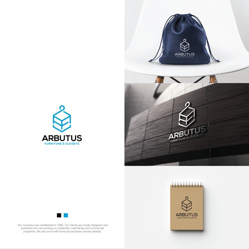 Logo Identity for Arbutus Furniture & Closets