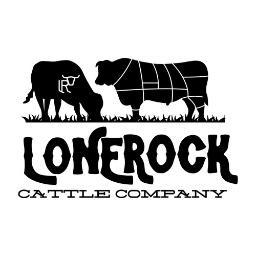Lone Rock Logo Design.