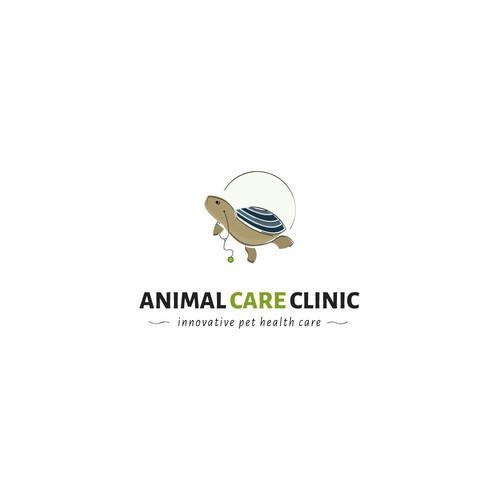 Logo for a pet clinic