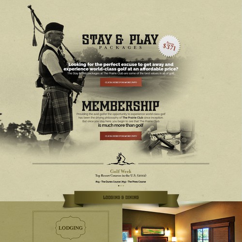 Golf website