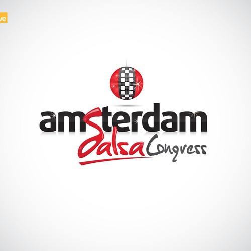 Create the next logo for the Amsterdam Salsa Congress