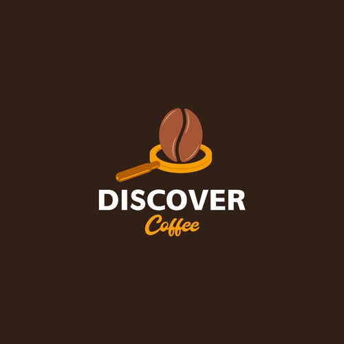 Logo concept for Discover Coffee