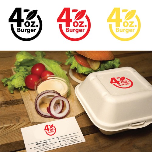 4oz Burger Logo