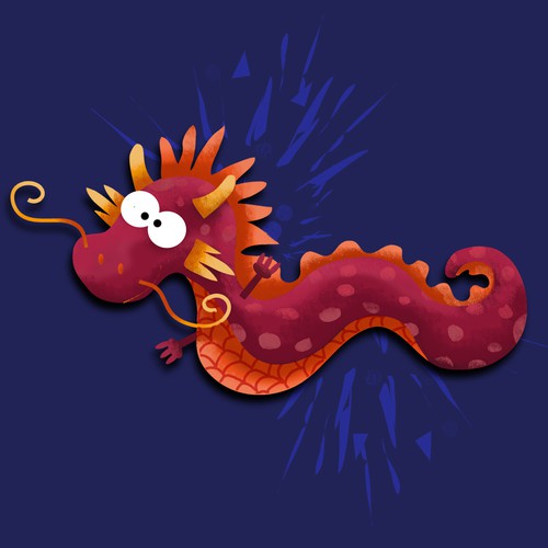 CHINESE DRAGON ILLUSTRATION