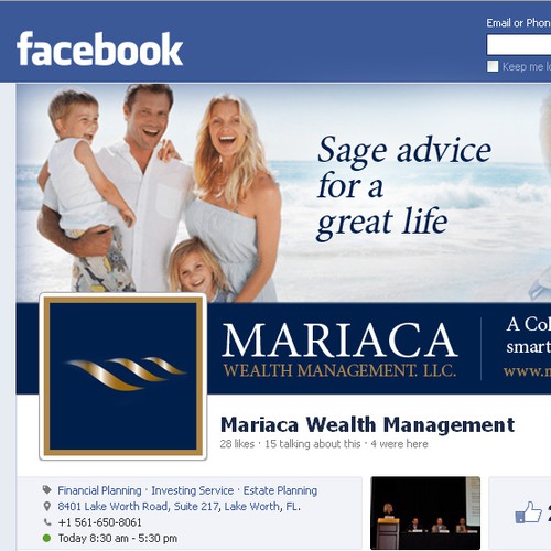 Mariaca Wealth Management needs a new banner ad