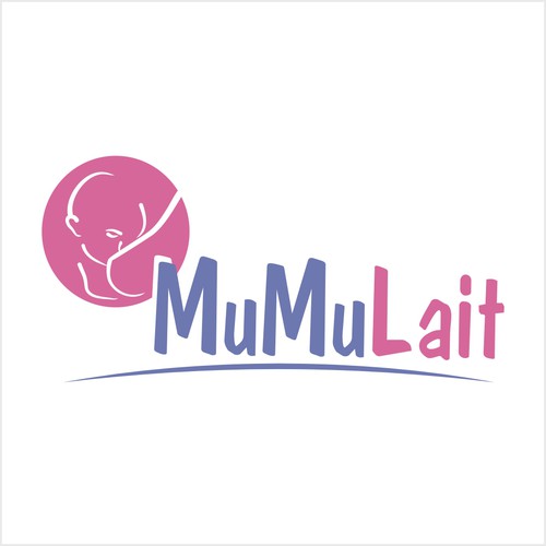 Logo for clothing brand intended for breastfeeding mothers.