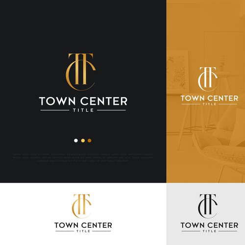 Town Center Title Logo