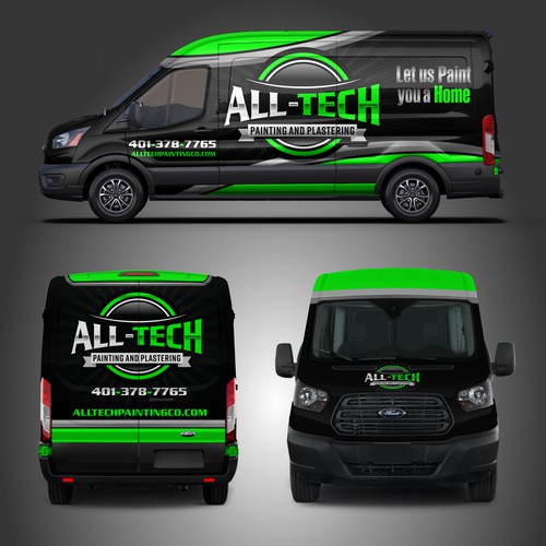 All Tech Painting  - Ford® Transit 250 Wrap