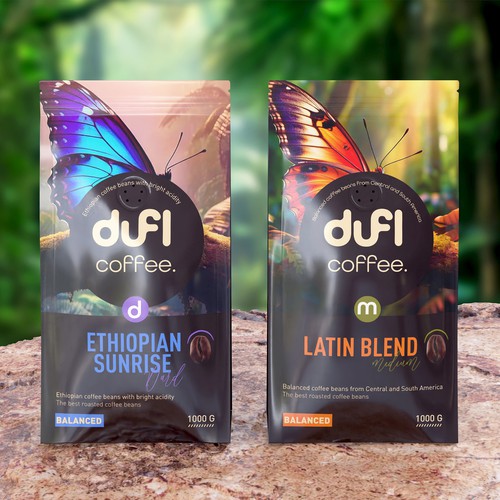 Dufl Logo & Package Design