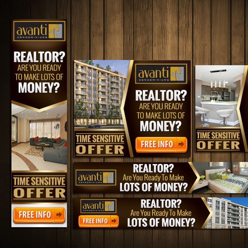 Create the next banner ad for Torbel Luxury Condo's - The Avanti
