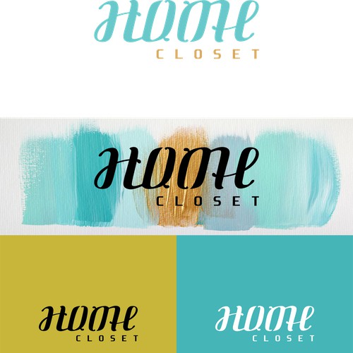 ambigram logo for home closet