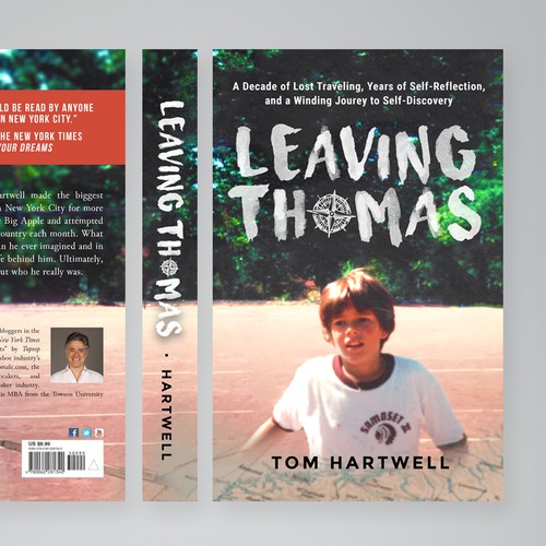 Book Cover, Leaving Thomas