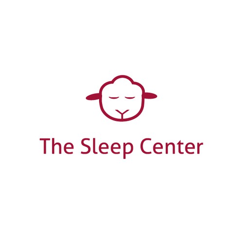Simple visual logo for bedding company