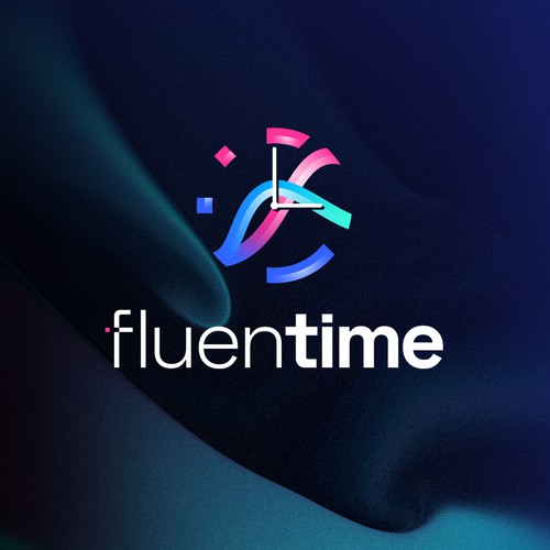 Logo design concept for Fluentime