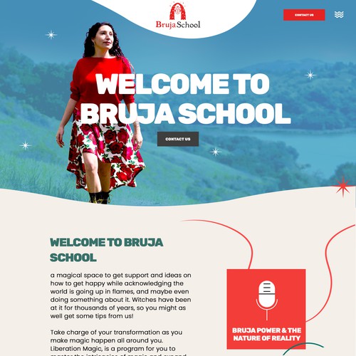 Bold Custom Website Design for Life Coach