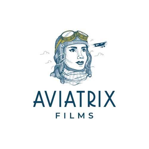 Logo design and Illustration for Aviatrix Films