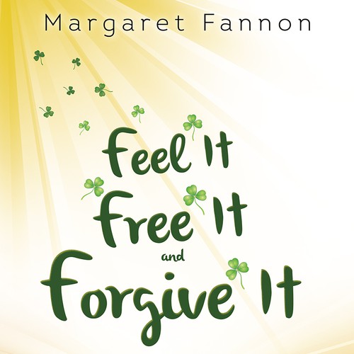 Book cover with a shamrock theme