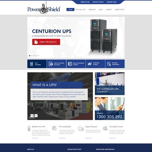 Responsive Technology Product Company Website