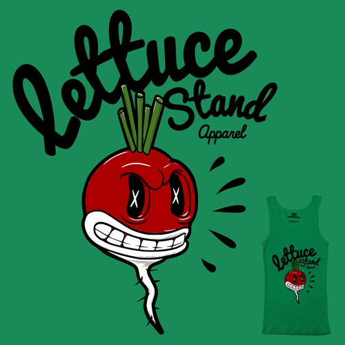 Create a kooky character for our tank tops!