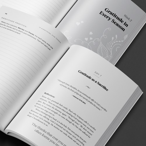 Book interior layout