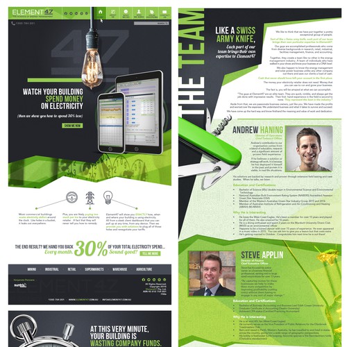 Element47 Website Design