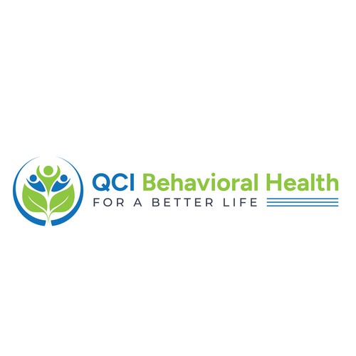 Healthcare & Wellness Logo Design | QCI Behavioral Health Branding
