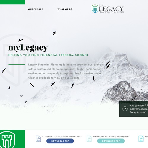 myLegacy Financial Website