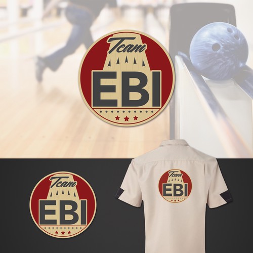 Logo concept for bowling team. 