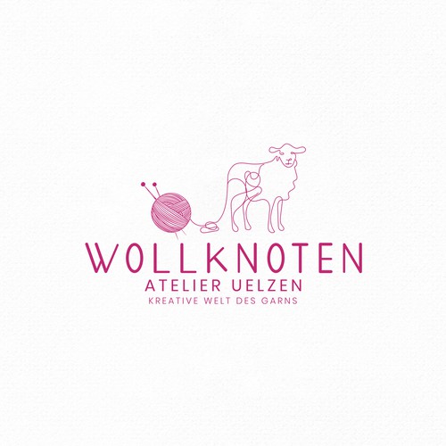 Wollgeschäft- Logo