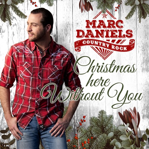 Christmas album cover design
