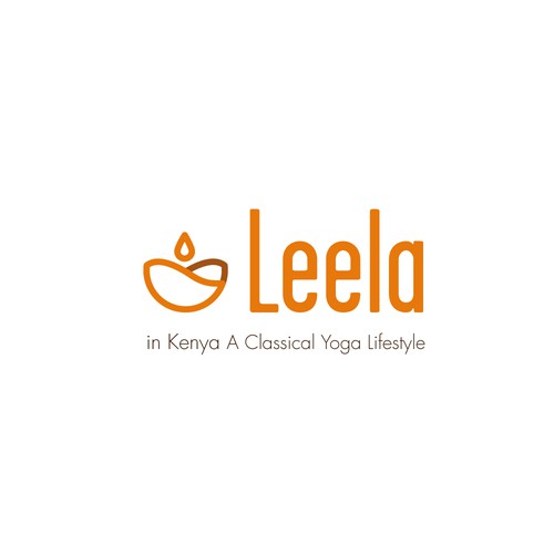 logo crée pour Leela Yoga lifestyle