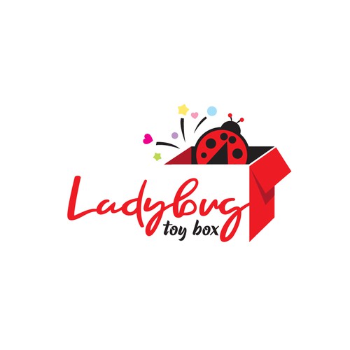 Ladybug Toy Box