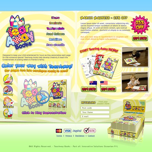 TearAway Books Website