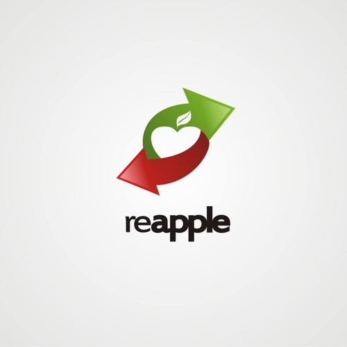 recycling logo for reapple