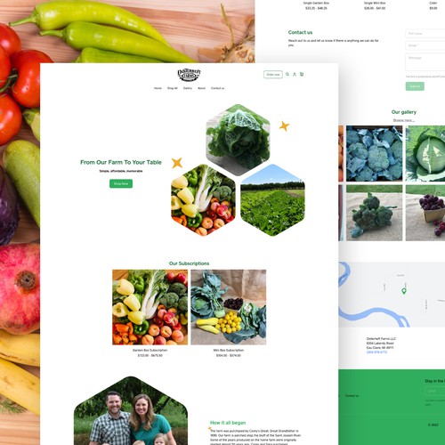 Disterheftfarms - Square Online Store Design