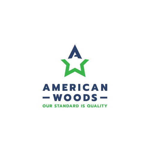 Logo for American Woods
